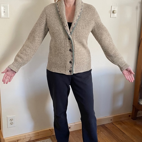 Vintage ALPS Rugged Outdoors Wool Cardigan - Picture 8 of 12